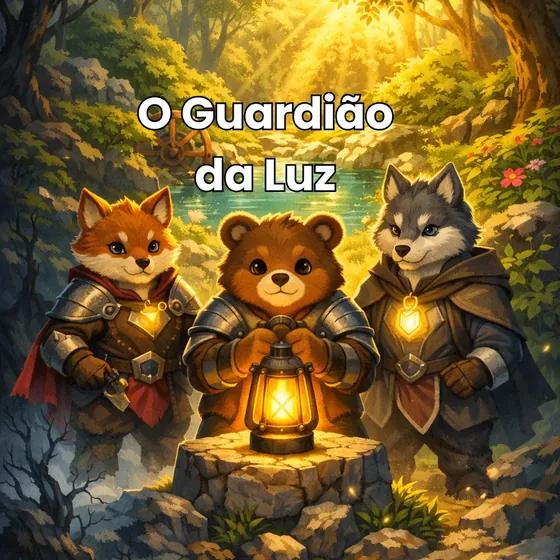 Capa do jogo terapêutico O Guardião da Luz