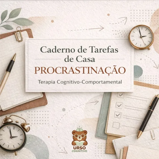Caderno de Tarefas de Casa — Procrastinação TCC